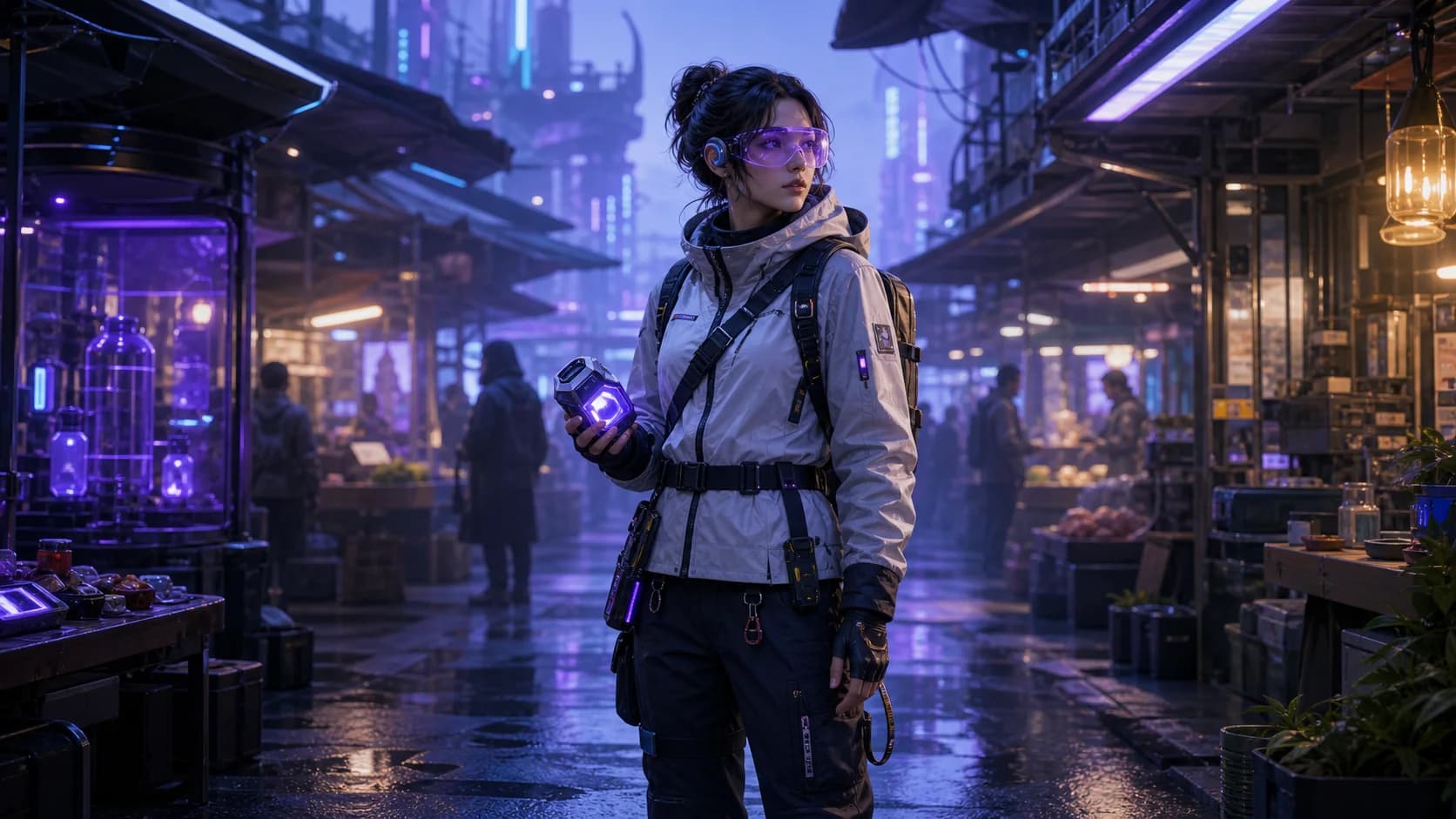 Character design and scene concepts